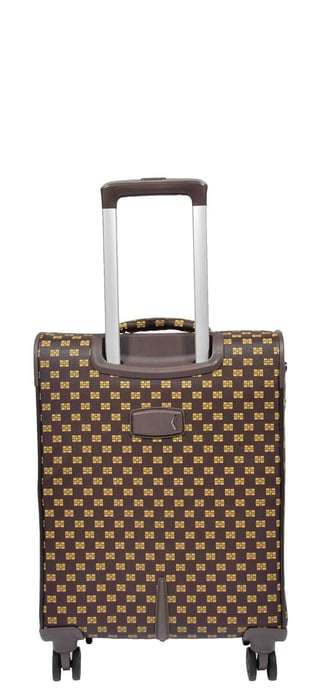Brown lightweight cabin suitcase