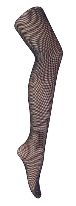 Netzstrumpfhose für Frauen mit Glitzer | Sock Snob | Glänzend | Hohe Taille - Silber - Image 1