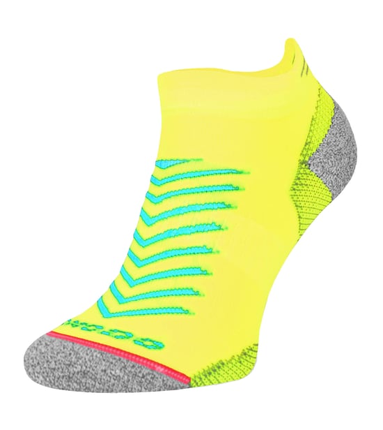 Comodo - Hi Viz Running Socken | Leichte Anti Blister Sport Socken - Neongelb - Image 1