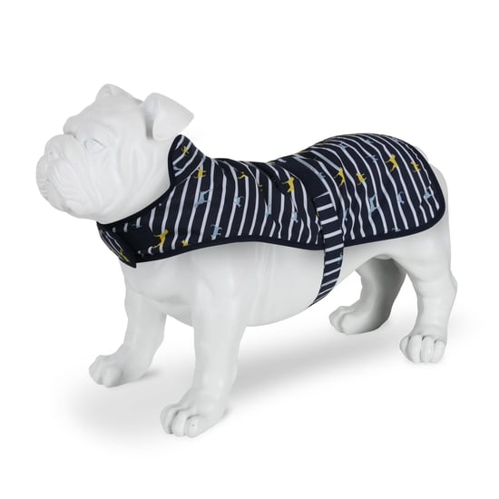 Regatta Arlo Wasserdichter Hundemantel (Marineblau gestreift) - Image 2