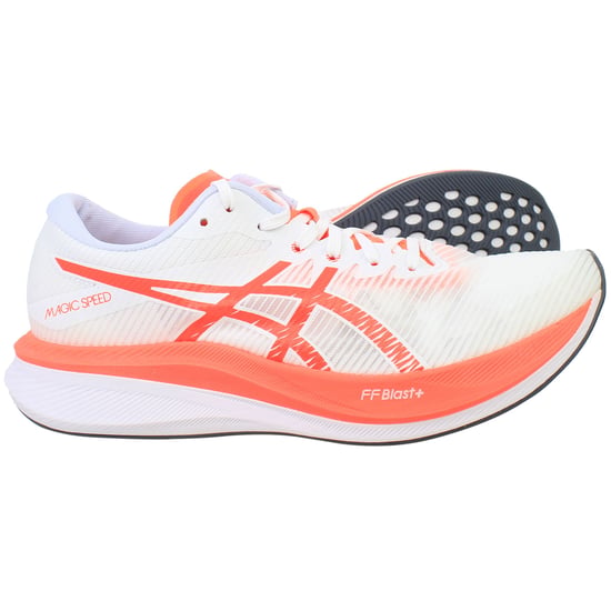 Asics Magic Speed 3 Damen Weiße Lauf Schuhe - Image 4
