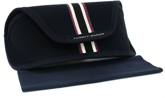 Tommy Hilfiger Rectangle Mens Black Grey Mirror Sonnenbrillen - Image 4