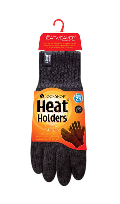 Heat Holders Herren Fleece gefütterte warme Handschuhe für den Winter - Image 2