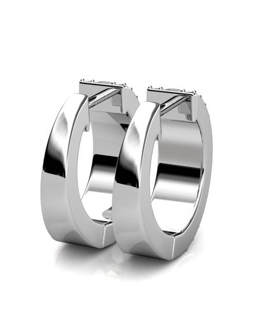 Olena Ohrringe - Silber und Kristall - Image 5