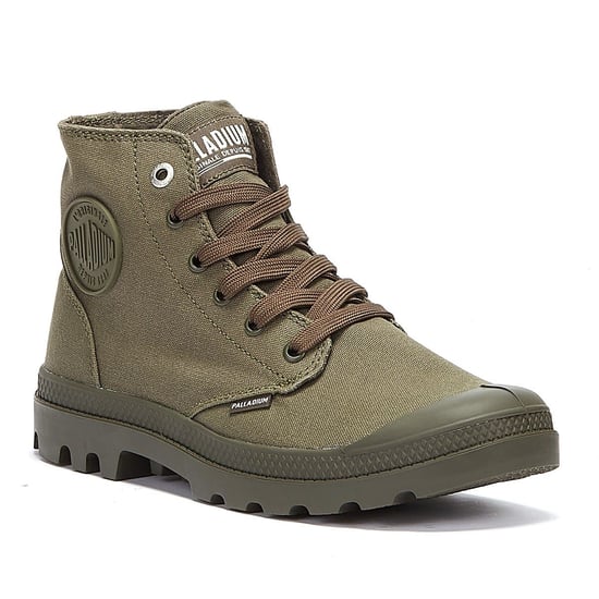 Palladium Pampa Hi Mono Chrome Grün Stiefel - Image 2