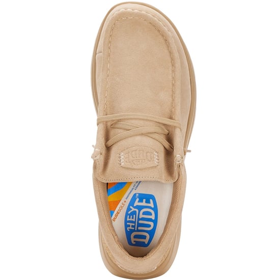 HEYDUDE Wally X Wildleder Herren Tan Bootsschuhe - Image 3