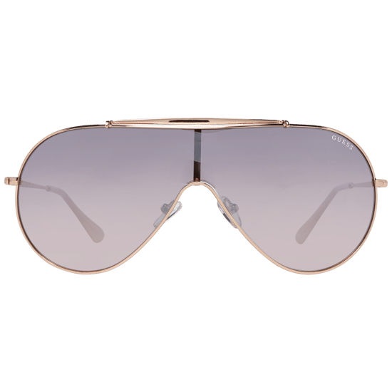 Guess Sunglasses GF0370 28U Rose Gold Silver Mirrored