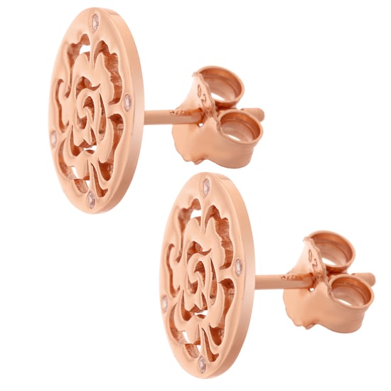Orphelia 'Fiore' Ohrstecker aus 925er Sterlingsilber für Damen - Rosé ZO-7079/1 - Image 3