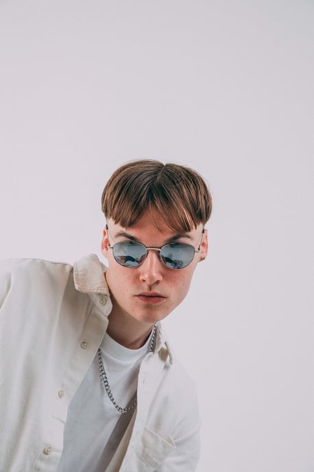 Round Metal Frame Sunglasses