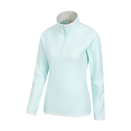 Mountain Warehouse Damen/Damen Montana Half Zip Fleece Top (Mint) - Image 4