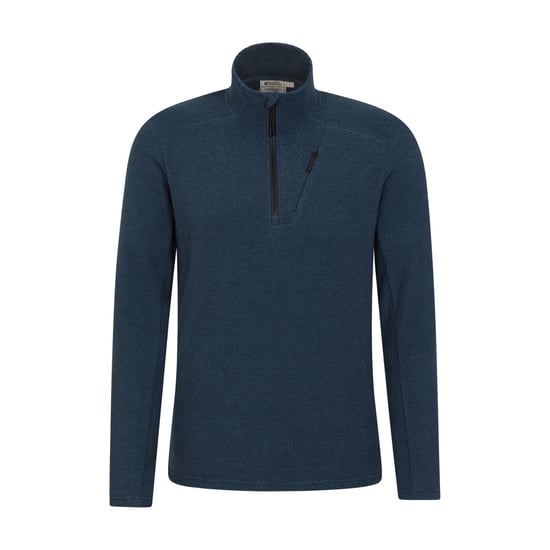 Mountain Warehouse Herren Ridge Half Zip Fleece Top (blau) - Image 1