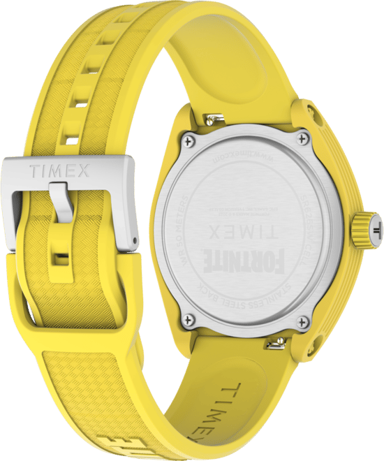 Timex Urban Pop X Fortnite Herren Uhr Gelb TW2W96700 - Image 4