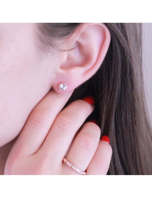 Kopie des Mond-Sets - Rose Gold und Kristall - Image 4