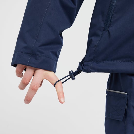 Peter Storm Kids' Downpour 3-in-1 Waterproof Jacket with a Cosy Brushed-back Fleece