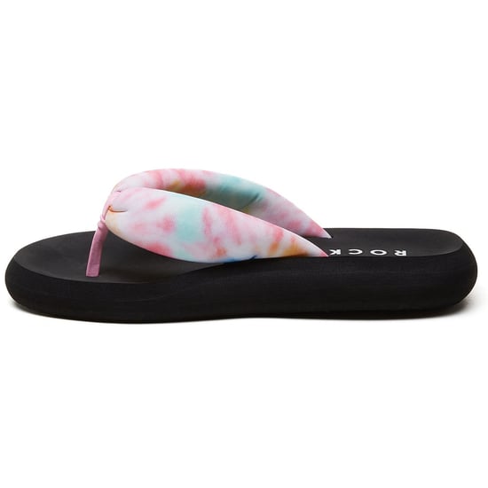 Rocket Dog Sunset Puff Tucker Textil Damen Pastell/Multi Flip Flops - Image 6