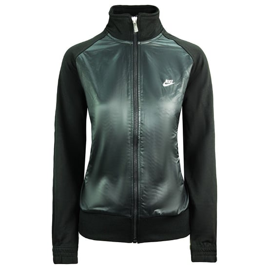 Schwarze Trainingsjacke mit Nike-Logo für Damen - Image 1