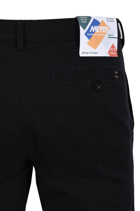 Meyer Rio Cotton Trouser Black