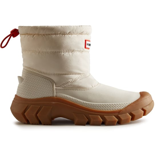 Hunter Intrepid Nylon Women's White Willow/Gum Wellington Stiefel - Image 4