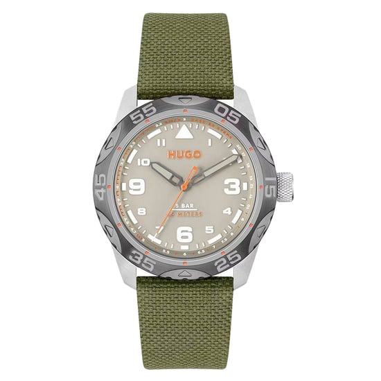 Hugo Herrenuhr Quartz Grau - Image 1