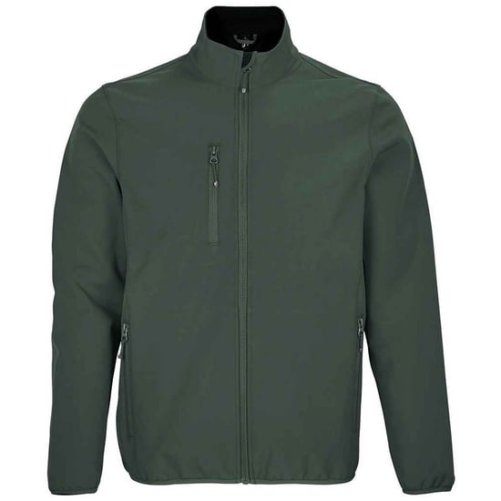SOLS Herren Falcon Recycled Soft Shell Jacke (Waldgrün) - Image 1