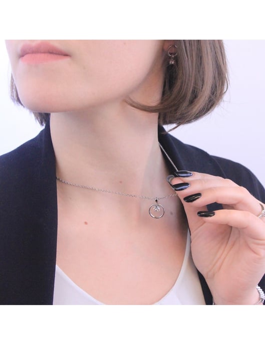Octavia-Anhänger - Silber und Kristall - Image 5