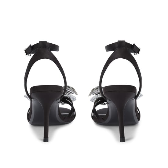 Carvela Satin Regal Bow Sandal 90 Sandals