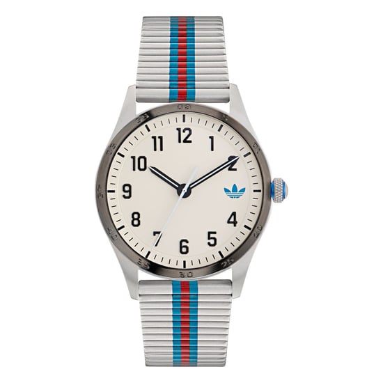 Adidas Originals Code Four Unisex Silberne Uhr AOSY23531 - Image 1