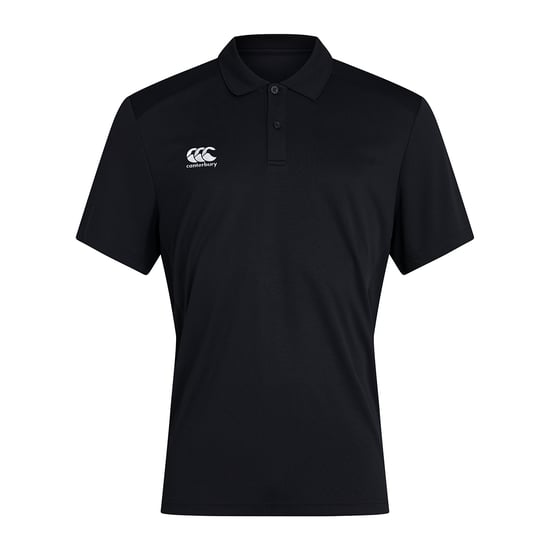 Canterbury Mens Club Dry Polo Shirt (Black)