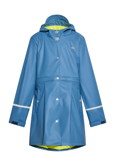 Schmuddelwedda Regenmantel Mädchen (Kids) Stahlblau - Image 1