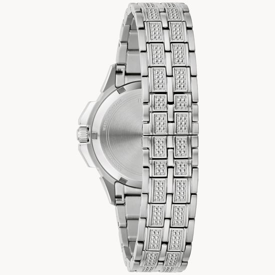 Bulova Octava Silber Damen Armbanduhr 96L305 - Image 2