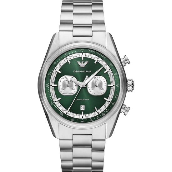 Emporio Armani Racer Herren Silber Uhr AR11637 - Image 1
