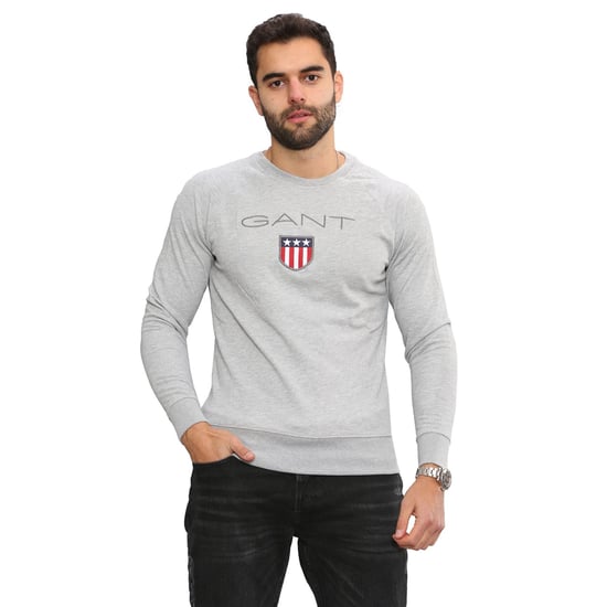 Herren Pullover Sweatshirt | Gant Shield - Image 1