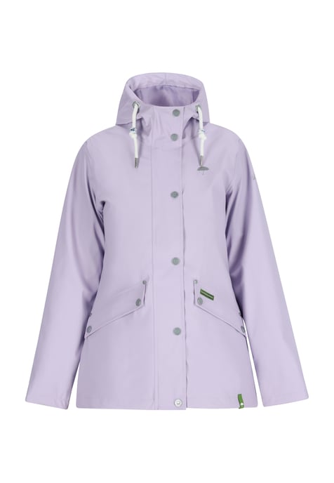 Schmuddelwedda Regenjacke Damen Pastelllavendel - Image 1
