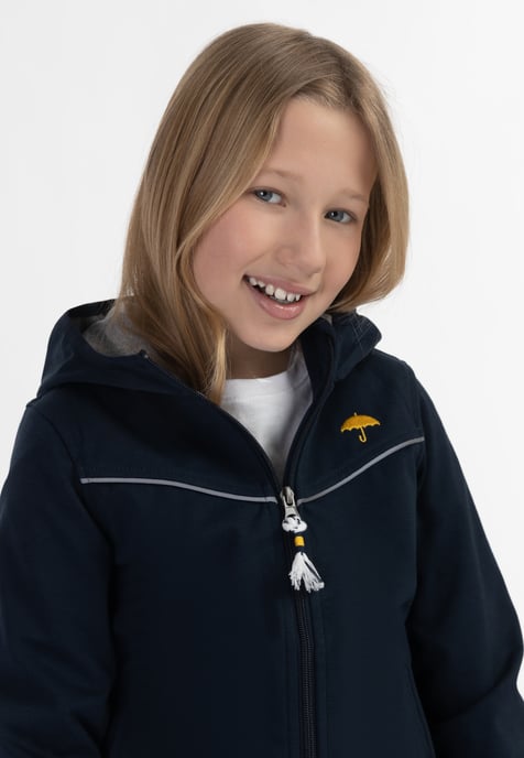 Schmuddelwedda Funktionsjacke Mädchen Marine - Image 5