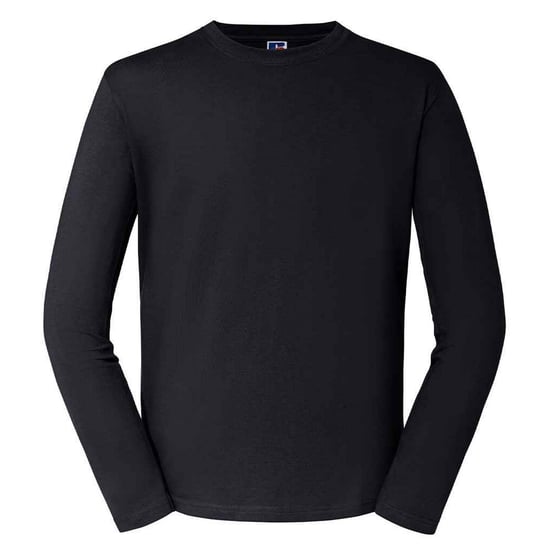 Russell - "Classic" T-Shirt für Herren/Damen Unisex Langärmlig (Schwarz) - Image 1