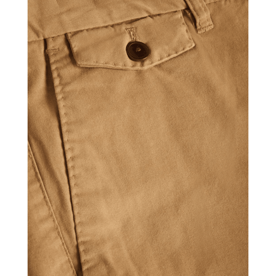 Short Ashfrd Chino Ted Baker Pour Homme en Brun Roux - Image 3
