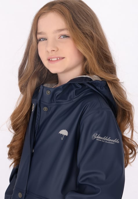 Schmuddelwedda Regenmantel Mädchen Marine - Image 5