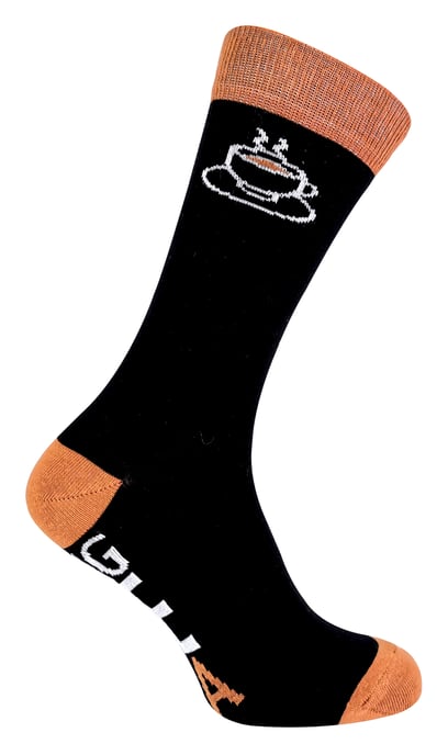 Wenn du diese Socken lesen kannst, bring mir Tee Socken - Image 2