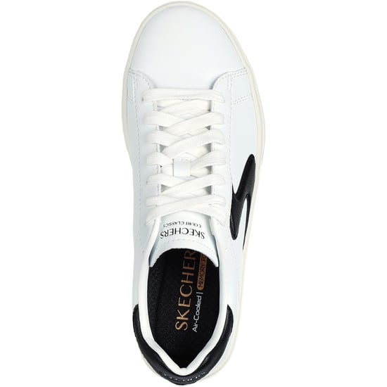 Skechers Eden LX - Beaming Glory Polyurethan Damen Weiß/Schwarz Turnschuhe - Image 3