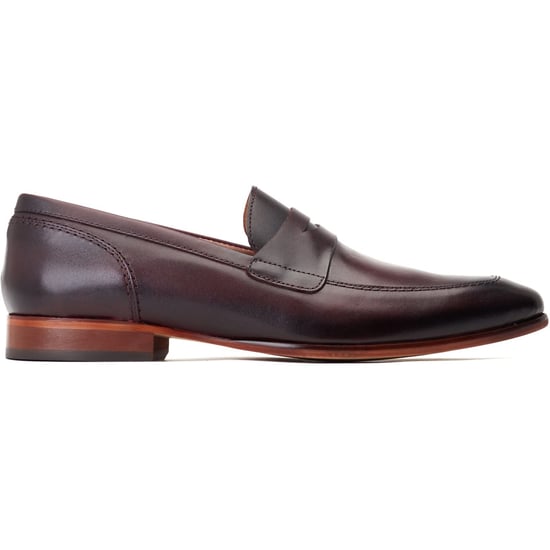 Base London Bruno Leder Herren Bordo Loafer - Image 5