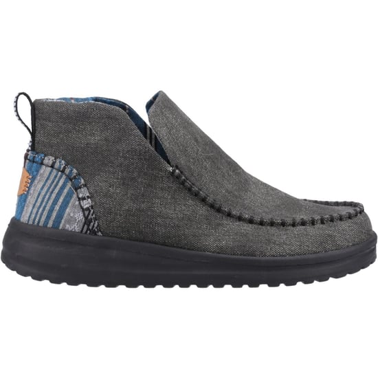 HEYDUDE Denny Cotton Damen Stiefel Schwarz - Image 5