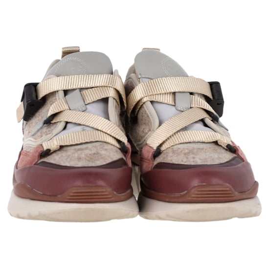 Chloé Sonnie Low Top Sneaker aus mehrfarbigem Wildleder - Image 4