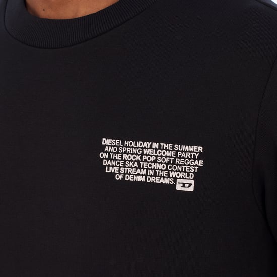 Printed crewneck sweatshirt A08684-40HAYT men