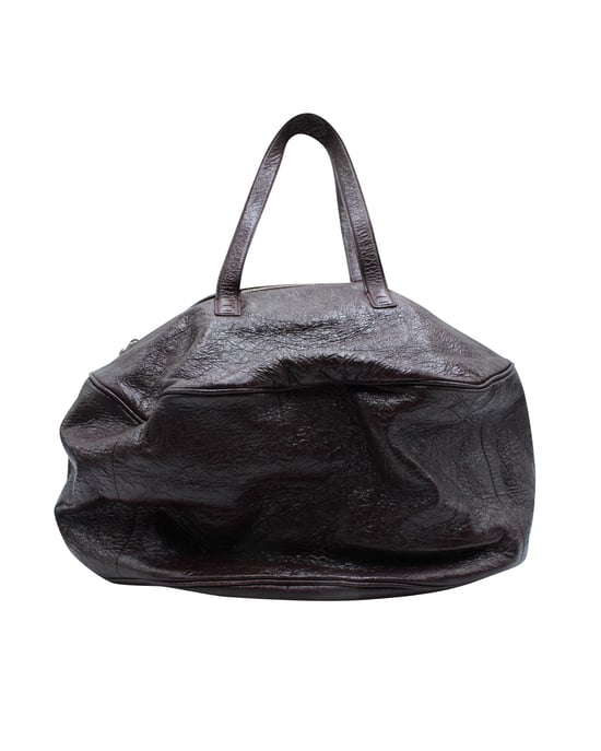 Balenciaga Air Hobo Bag in Brown Leather