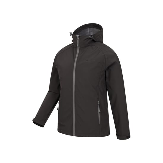Mountain Warehouse Mens Exodus Waterproof Soft Shell Jacket (Black)