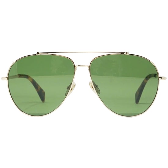 Lanvin-Sonnenbrille mit grnen Glsern und Gold - Image 1