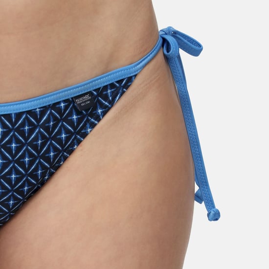 Regatta Womens/Ladies Aceana Tile Bikini Bottoms (Navy)