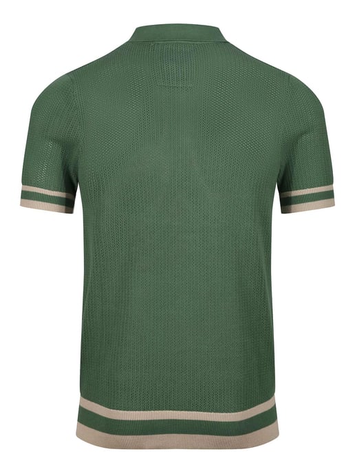 Luke 1977 Juggernaut Knit Polo Green