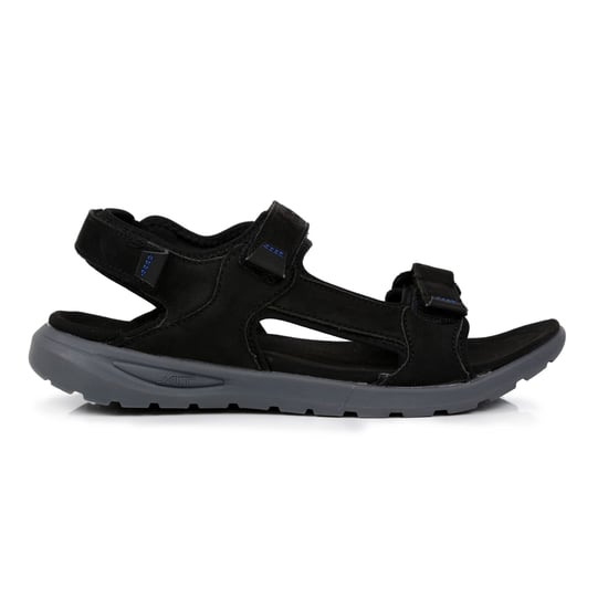 Regatta - Herren Sandalen "Marine", Leder (Schwarz/Granitgrau) - Image 4