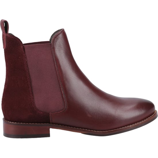 Hush Puppies Colette Wildleder Damen Bordeaux Stiefel - Image 4